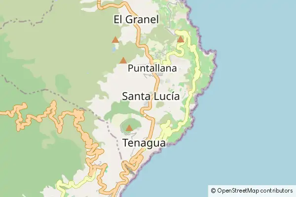 Mapa Puntallana