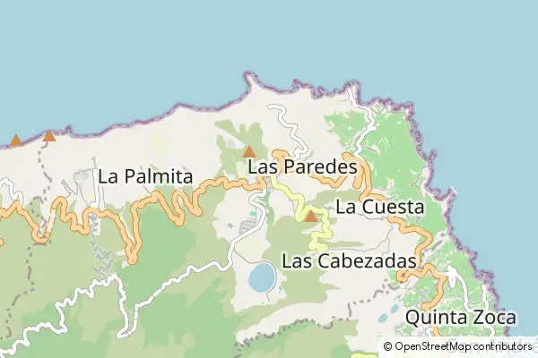 Mapa Barlovento