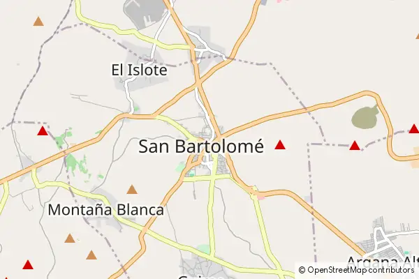 Mapa San Bartolomé