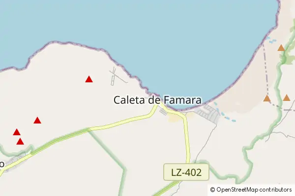 Mapa Caleta de Famara