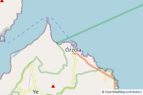 Mapa Órzola