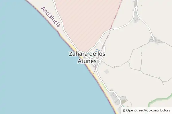 Mapa Zahara de los Atunes