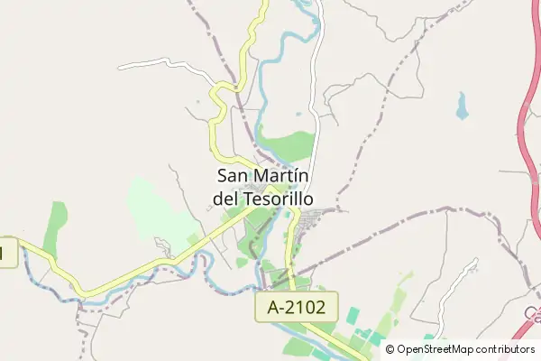 Mapa San Martin del Tesorillo