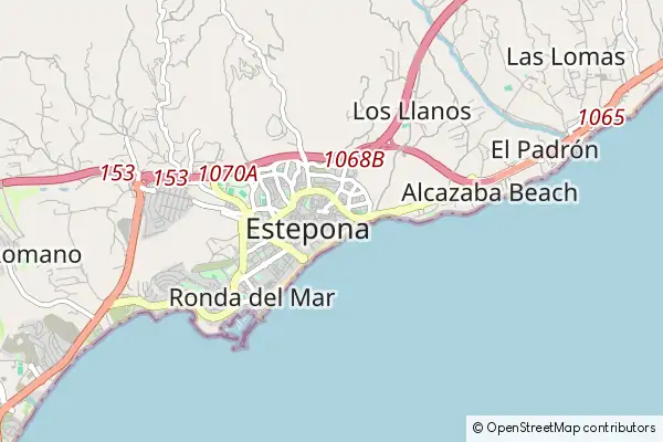 Mapa Estepona