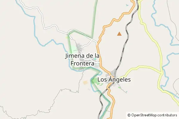 Mapa Jimena de la Frontera