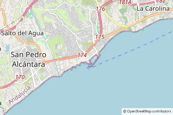 Mapa Puerto Banús