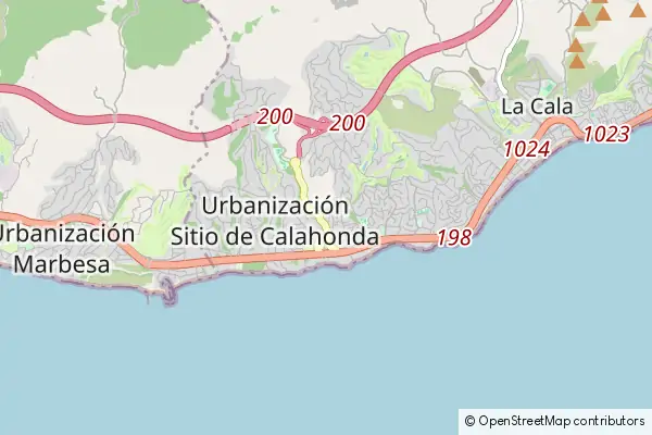 Mapa Sitio de Calahonda