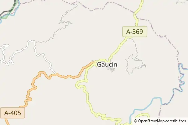 Mapa Gaucín