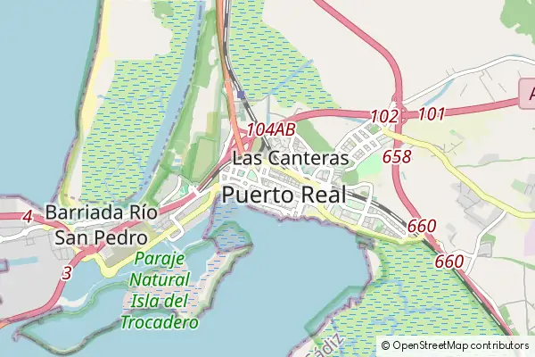 Mapa Puerto Real