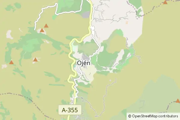 Mapa Ojén