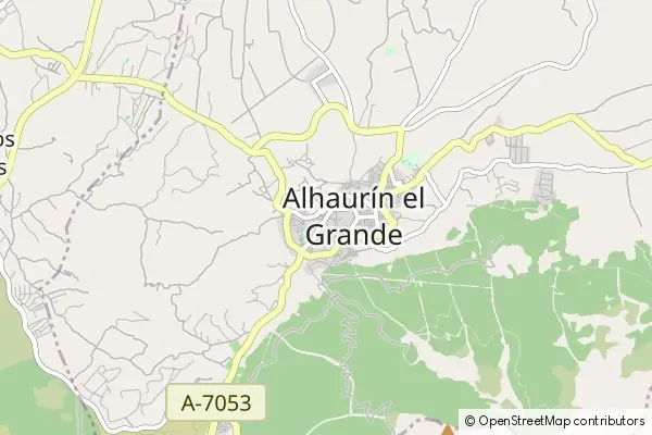 Mapa Alhaurín el Grande
