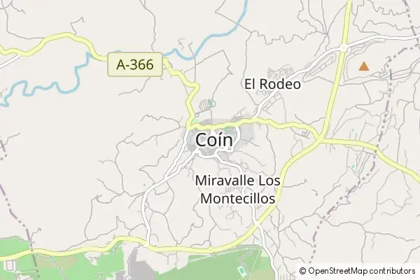 Mapa Coín