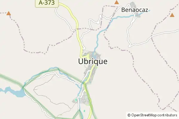 Mapa Ubrique