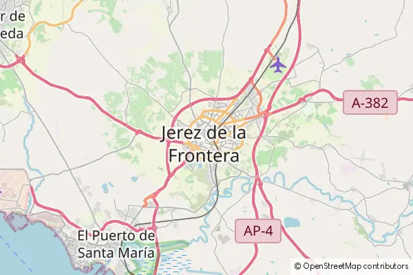 Mapa Jerez de la Frontera