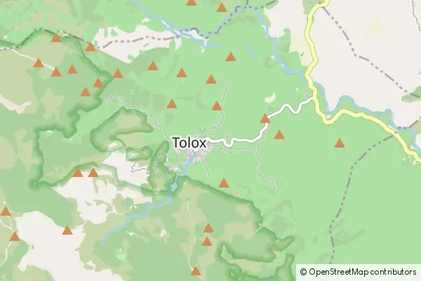 Mapa Tolox