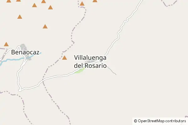 Mapa: Villaluenga del Rosario • © OpenStreetMap contributors Mapa Villaluenga del Rosario