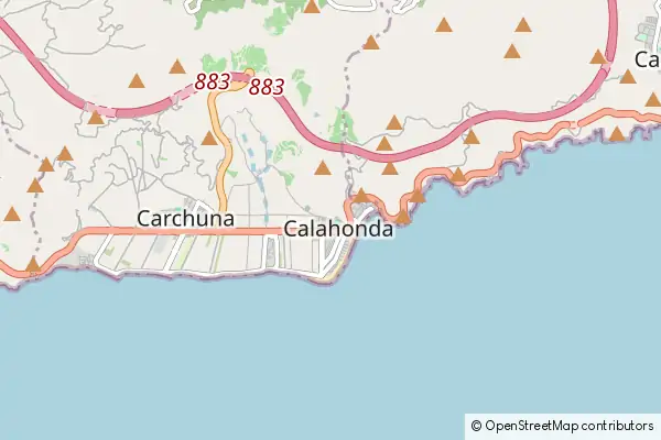 Mapa Calahonda