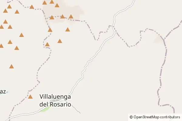 Mapa Sierra de Grazalema Natural Park