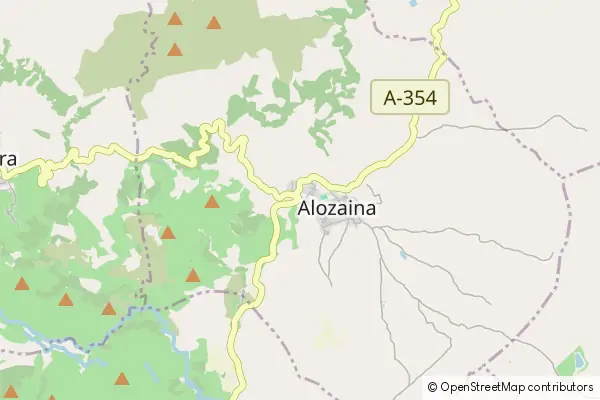 Mapa Alozaina