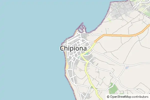 Mapa Chipiona