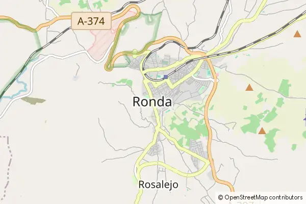 Mapa Ronda