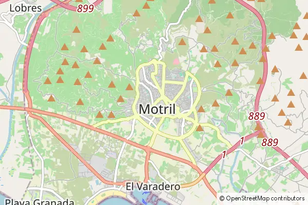 Mapa Motril