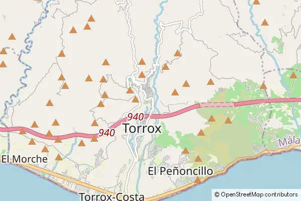 Mapa Torrox