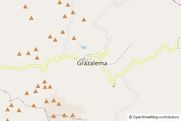 Mapa Grazalema