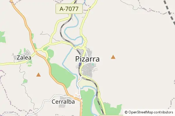 Mapa Pizarra