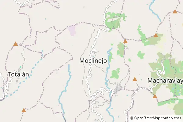 Mapa Moclinejo