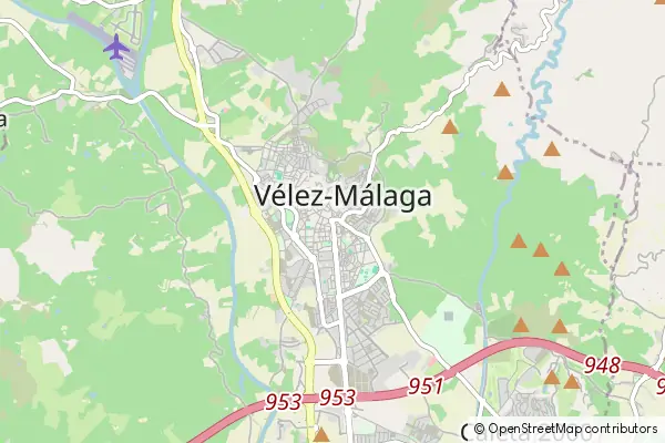 Mapa Vélez-Málaga