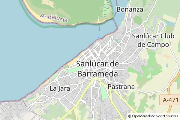Mapa Sanlúcar de Barrameda