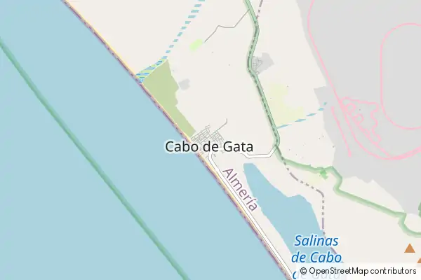 Mapa Cabo de Gata