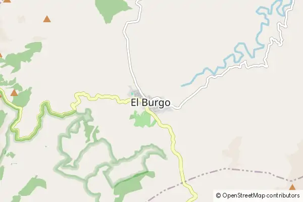 Mapa El Burgo