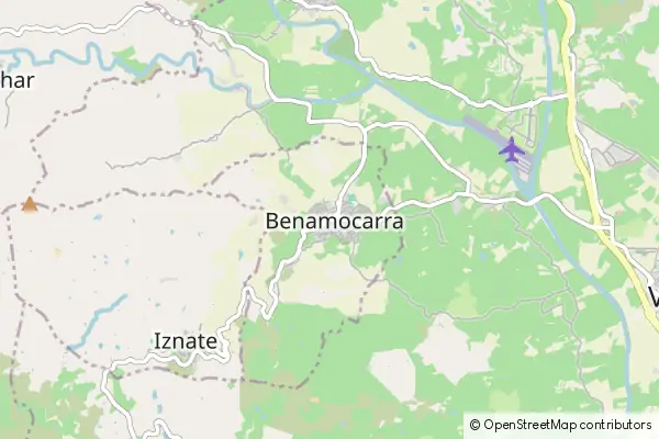 Mapa Benamocarra