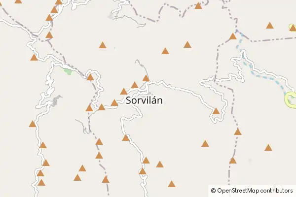 Mapa Sorvilán