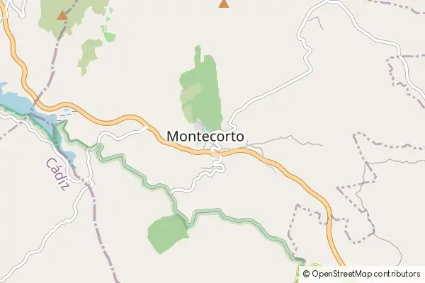 Mapa Montecorto