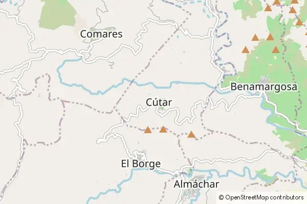 Mapa Cútar