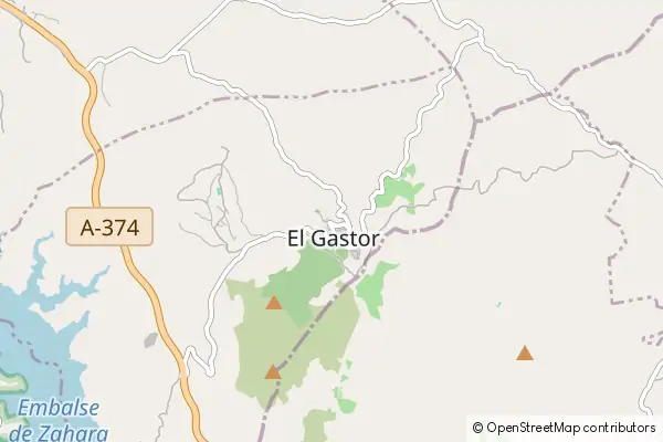 Mapa El Gastor