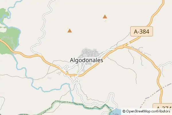 Mapa Algodonales