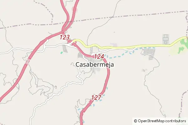 Mapa Casabermeja