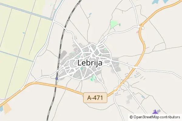 Mapa Lebrija