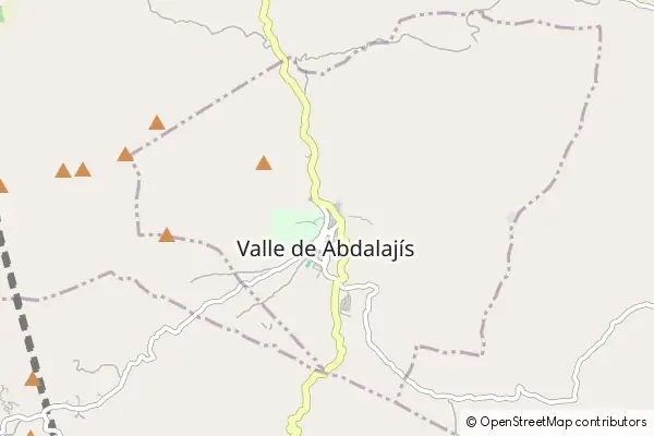 Mapa Valle de Abdalajis