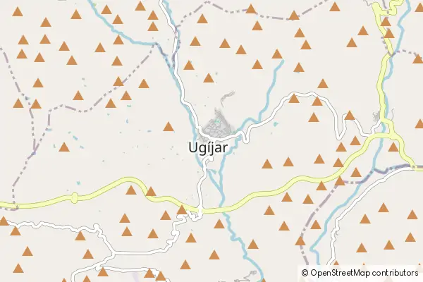 Mapa Ugíjar