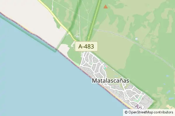 Mapa Matalascañas