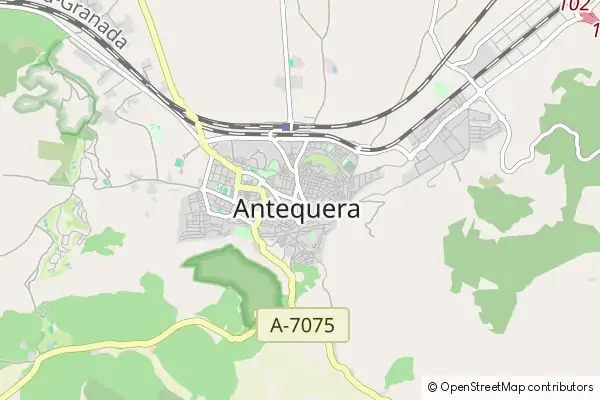 Mapa Antequera