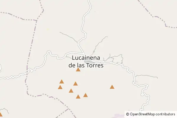 Mapa Lucainena de las Torres