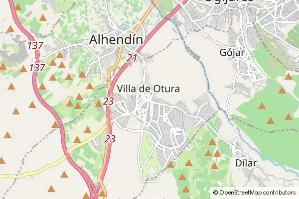 Mapa Otura