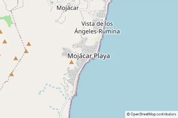 Mapa Mojacar Playa