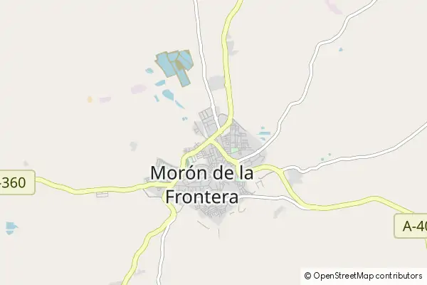 Mapa Morón de la Frontera